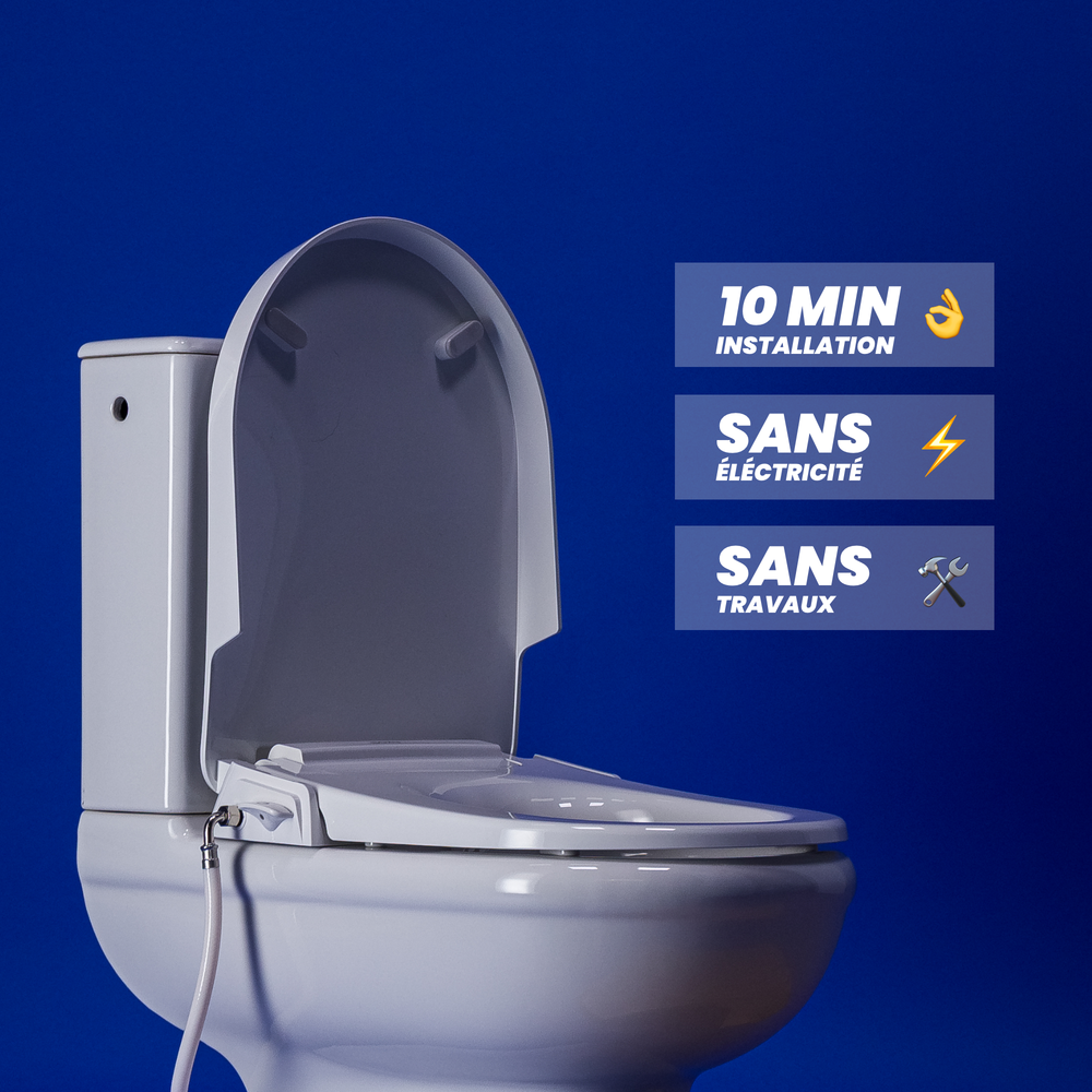 Abattant Japonais + Brosse de toilette BOKU