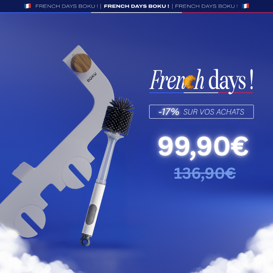 Bidet + Brosse de toilette Boku