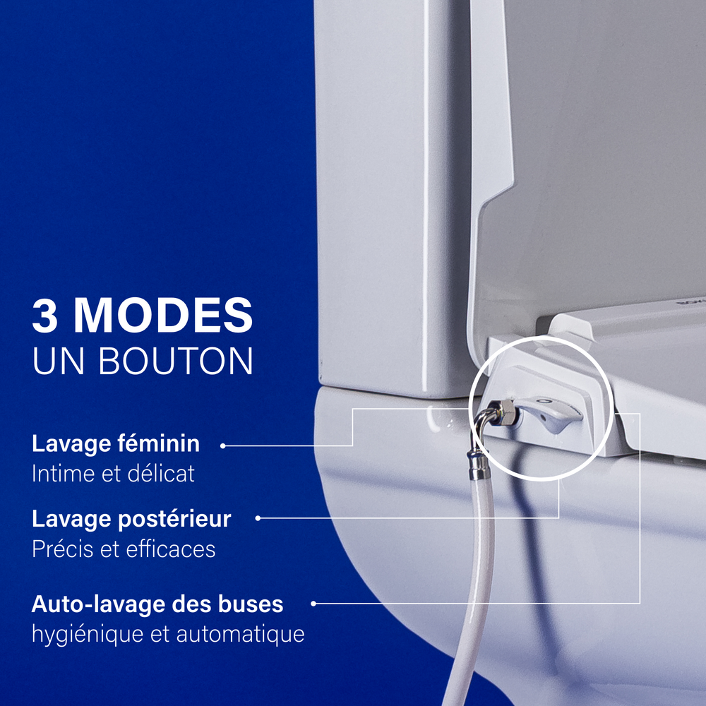 Abattant Japonais + Brosse de toilette BOKU