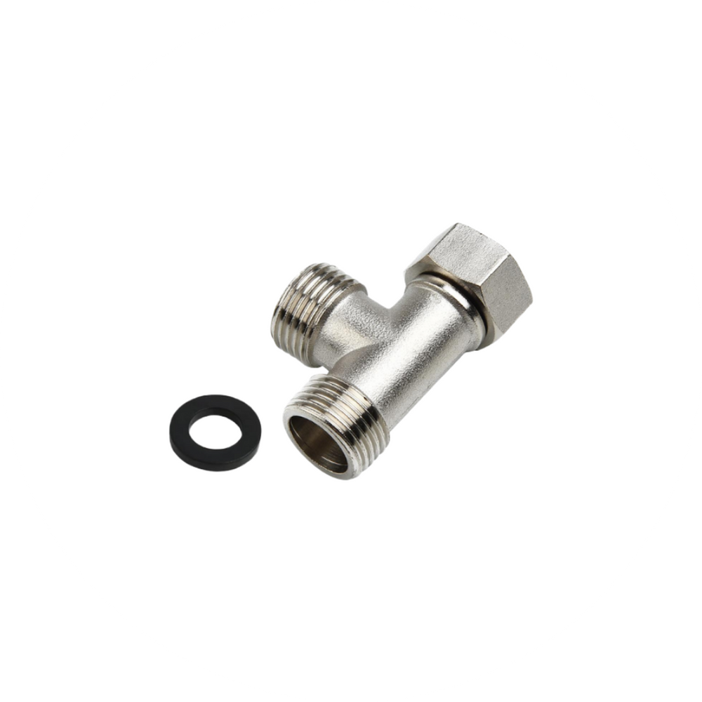 Adaptateur T métal 1/2" pour abattant