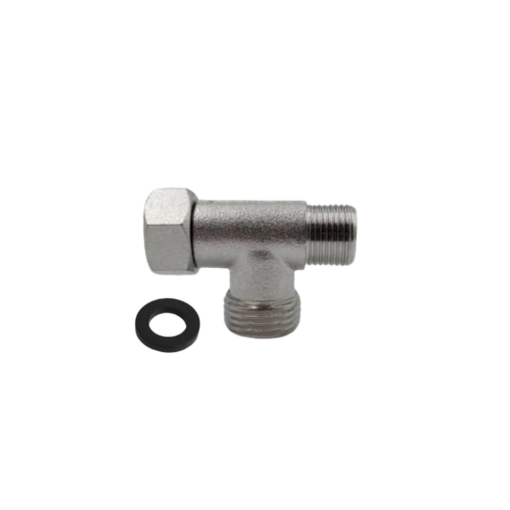Adaptateur T métal 3/8" pour abattant