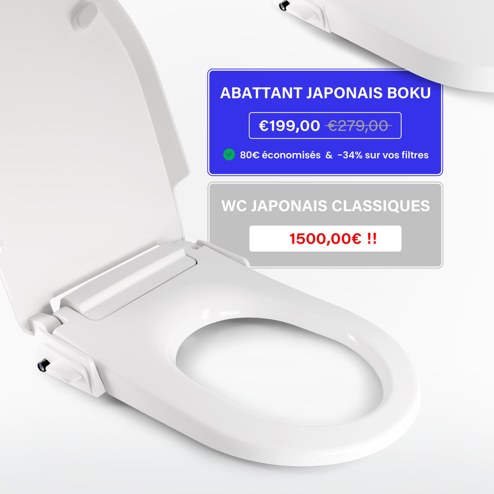 On a trouvé les WC Japonais 10 fois moins cher dont tout le monde parle