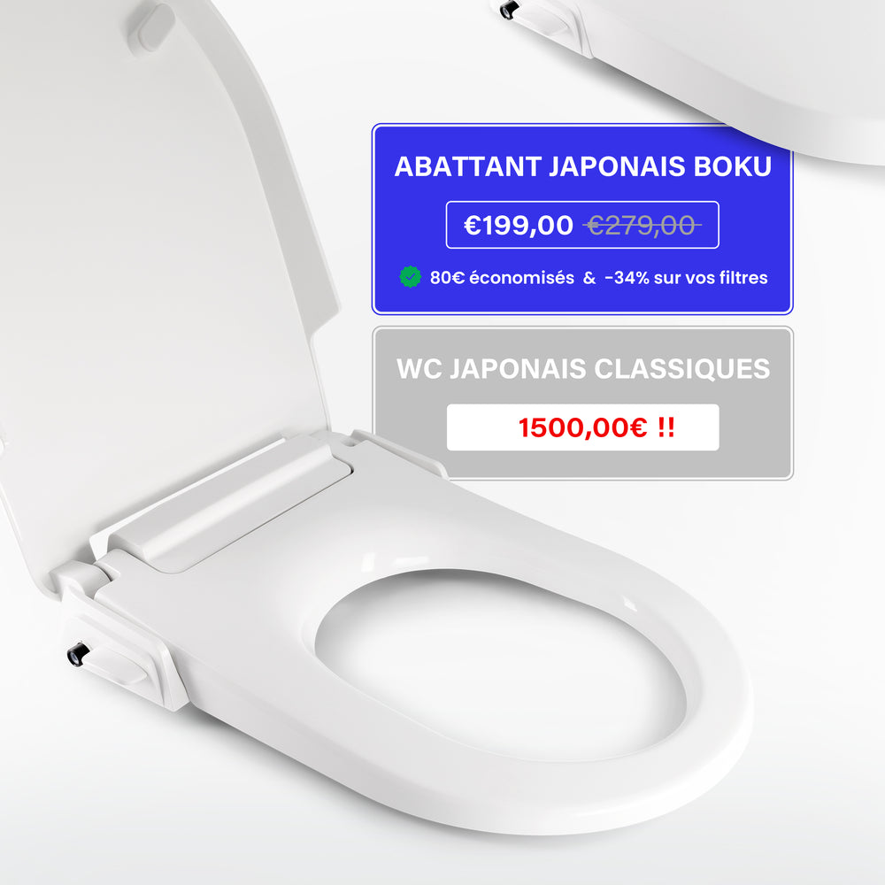 Abattant électronique japonais : la solution wc lavant