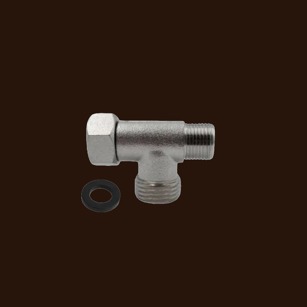 Adaptateur T métal 3/8" pour bidet
