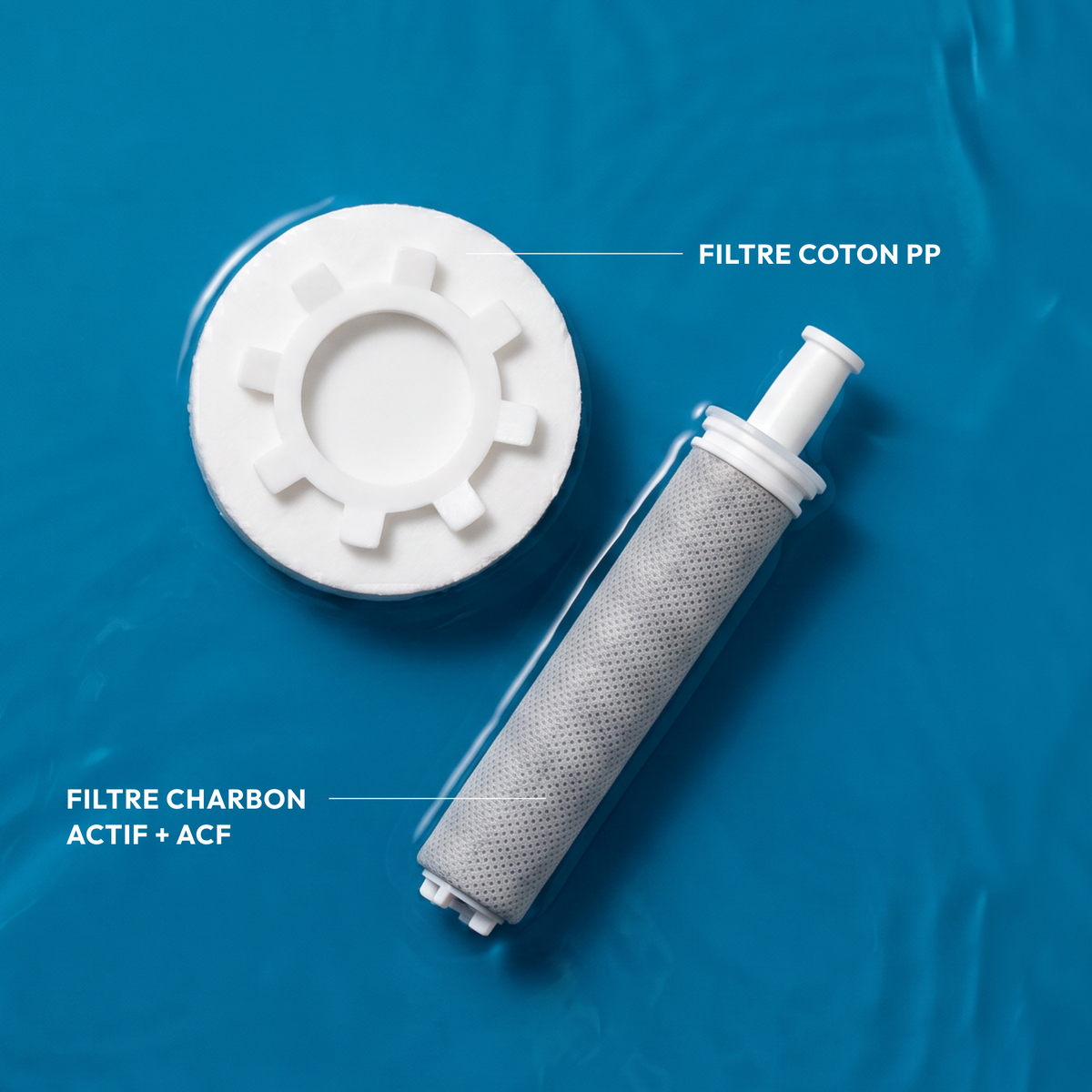 Kit Filtres Pommeau de douche filtrant MIZU