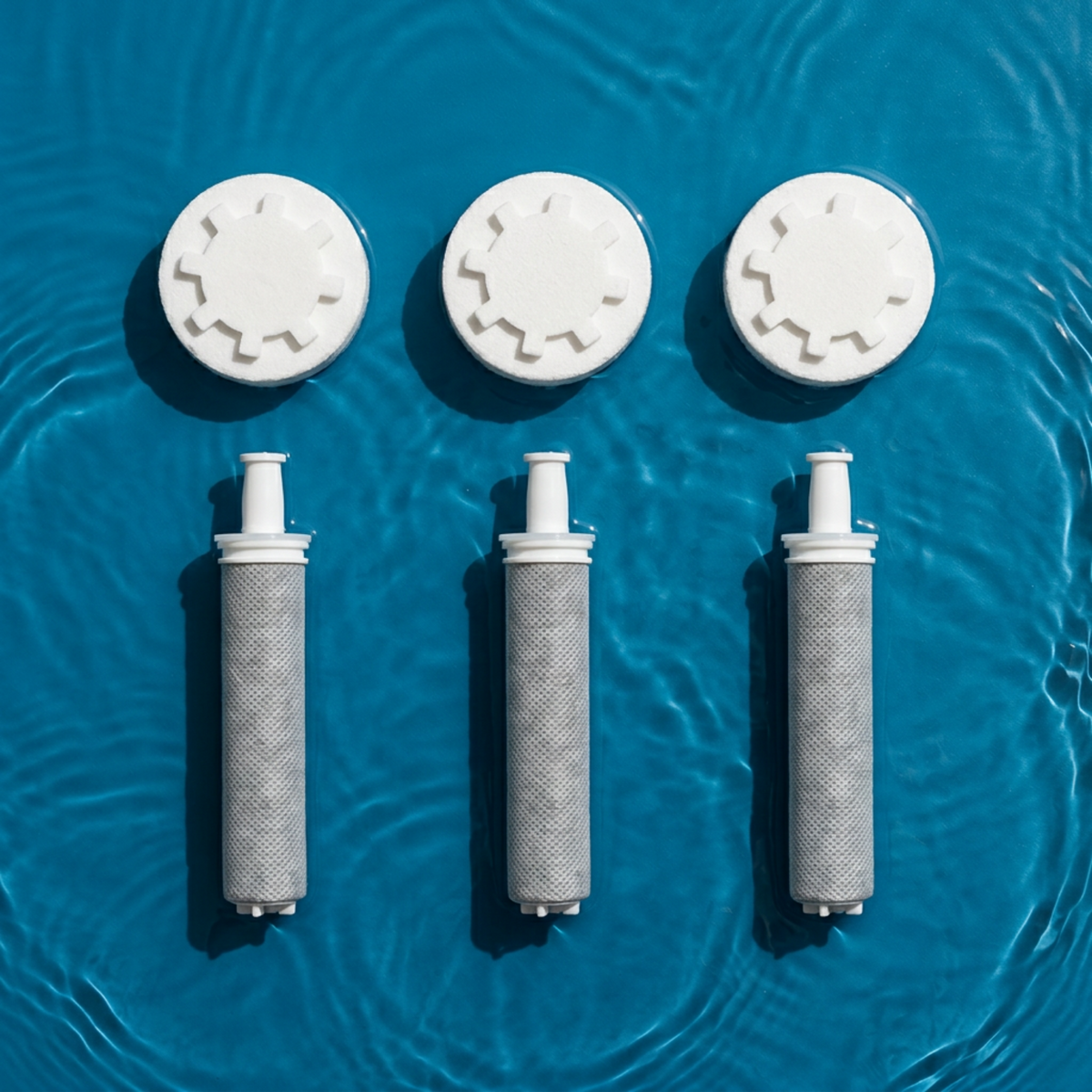 Kit Filtres Pommeau de douche MIZU x3