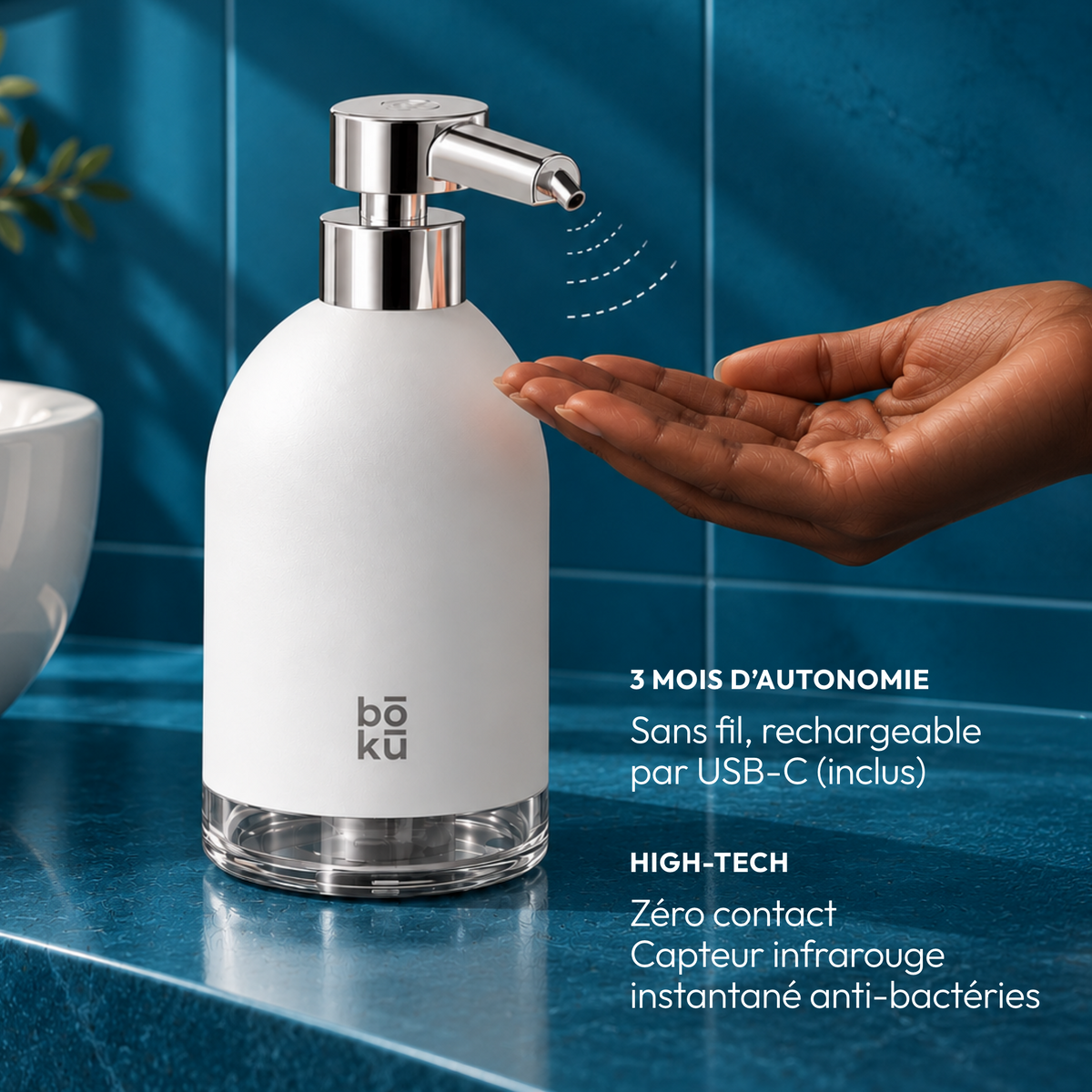 Distributeur automatique de savon