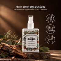 Pshiiit - Suppresseur d'odeurs de caca - Cèdre Royal