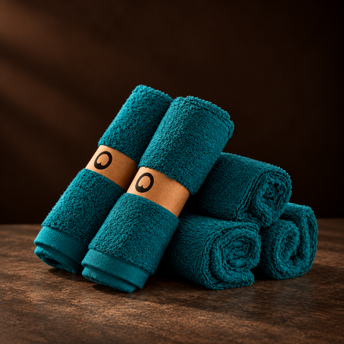 Serviettes Bambou (5 serviettes antibactériennes)