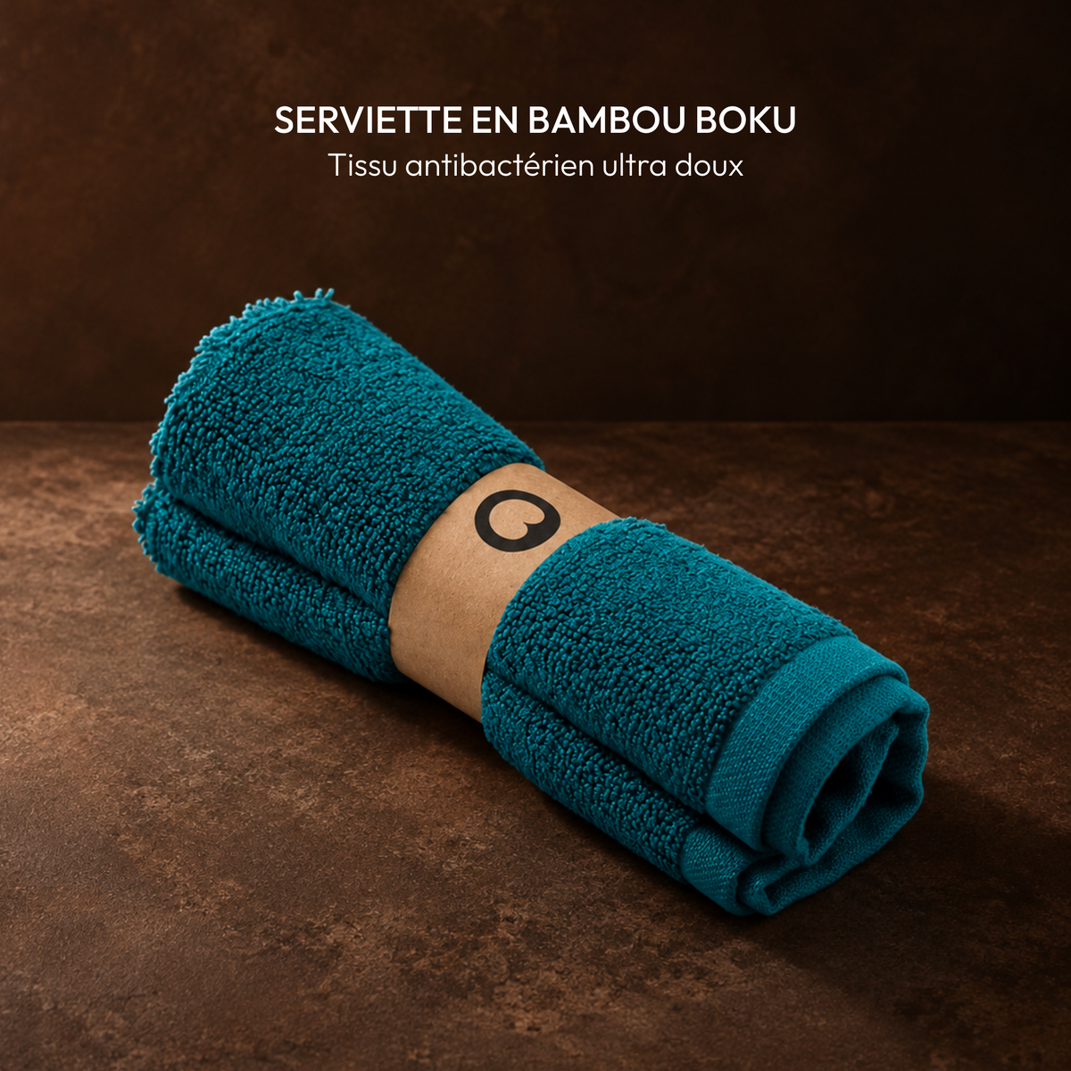 Serviettes Bambou (5 serviettes antibactériennes)