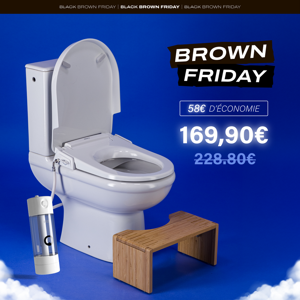 Pack de : Abattant + Mini BOKU + Tabouret