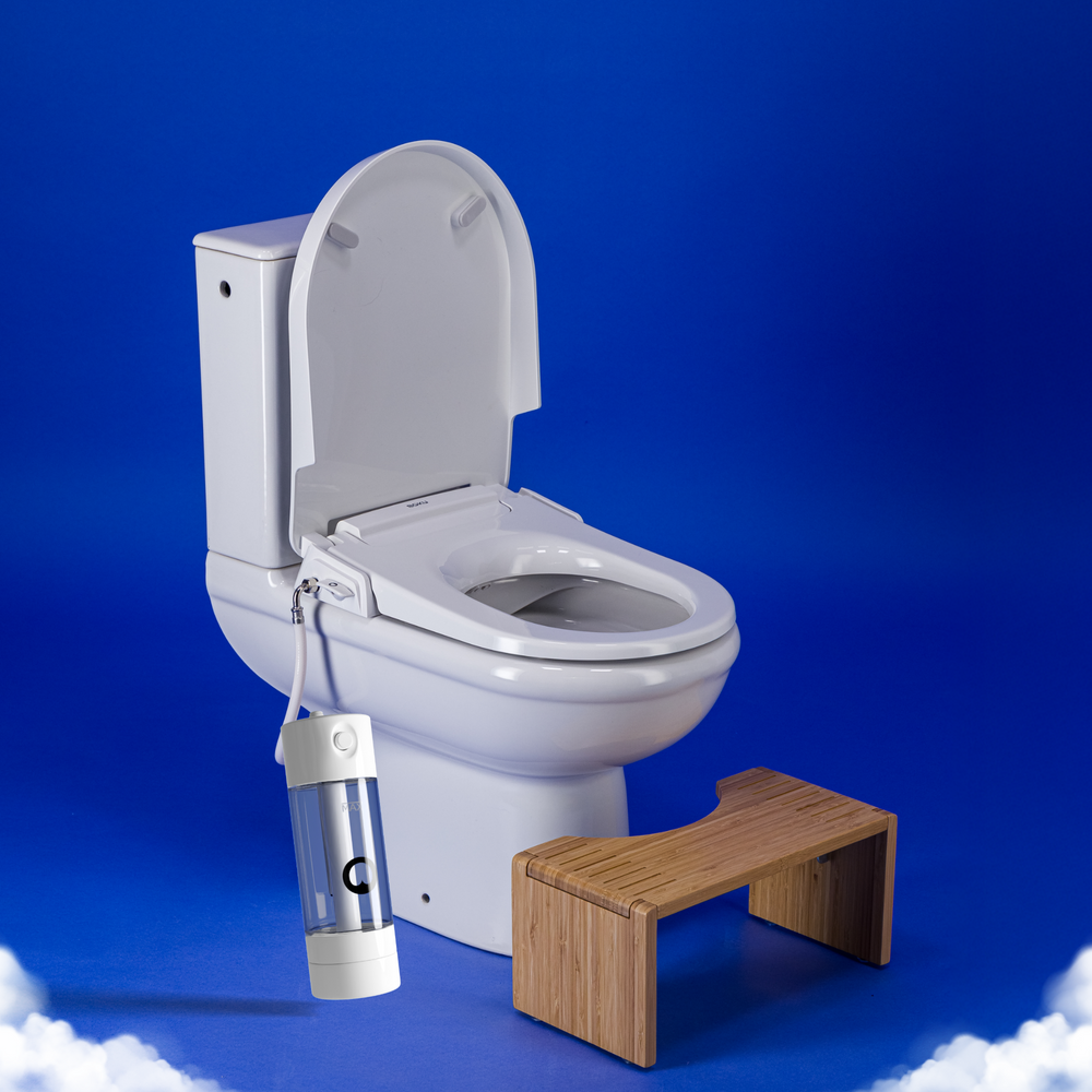 Pack de : Abattant + Mini BOKU + Tabouret