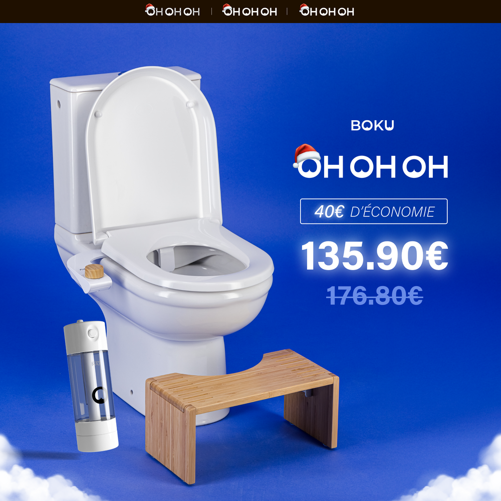 Pack de Bidet + Mini BOKU + tabouret