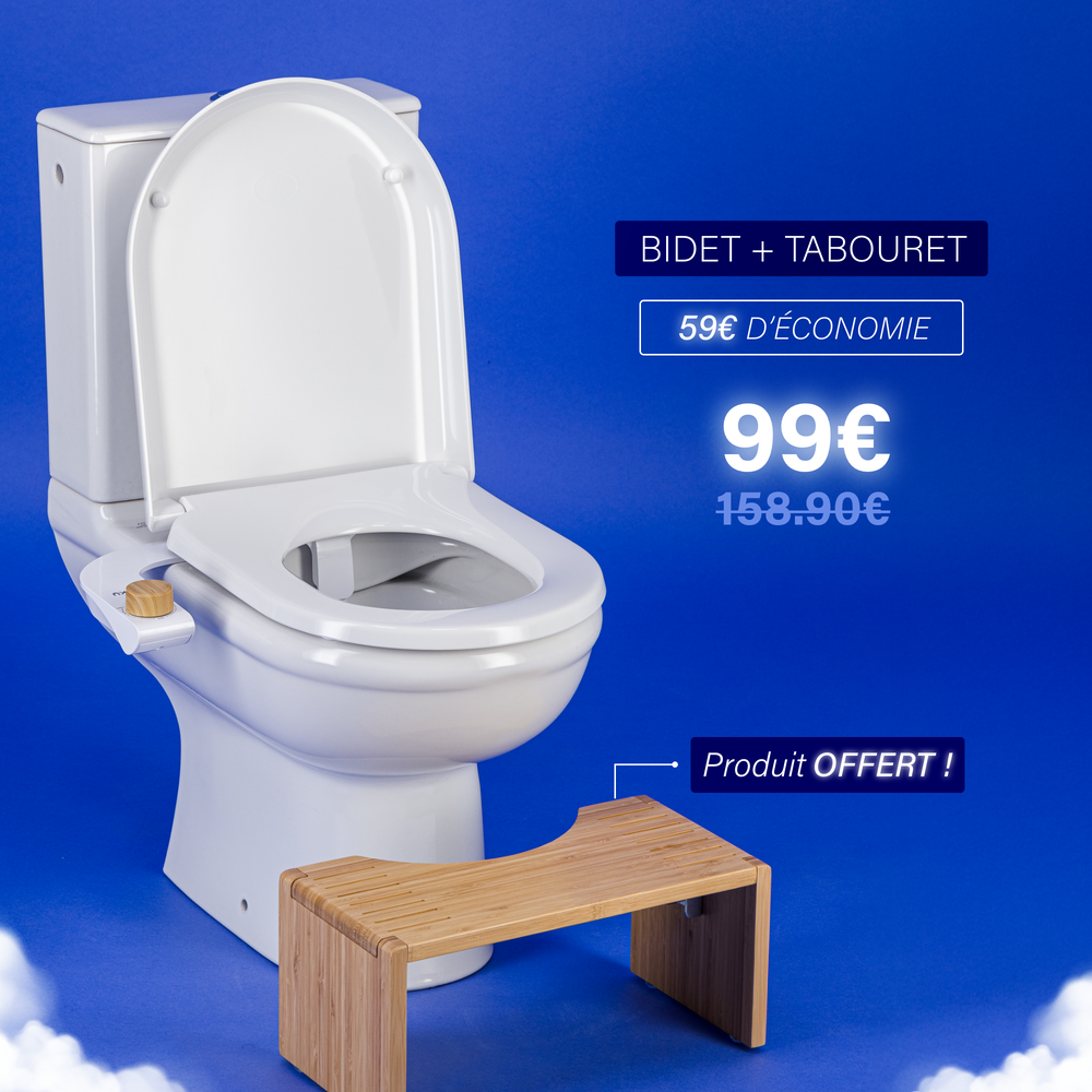 Bidet + Tabouret OFFERT