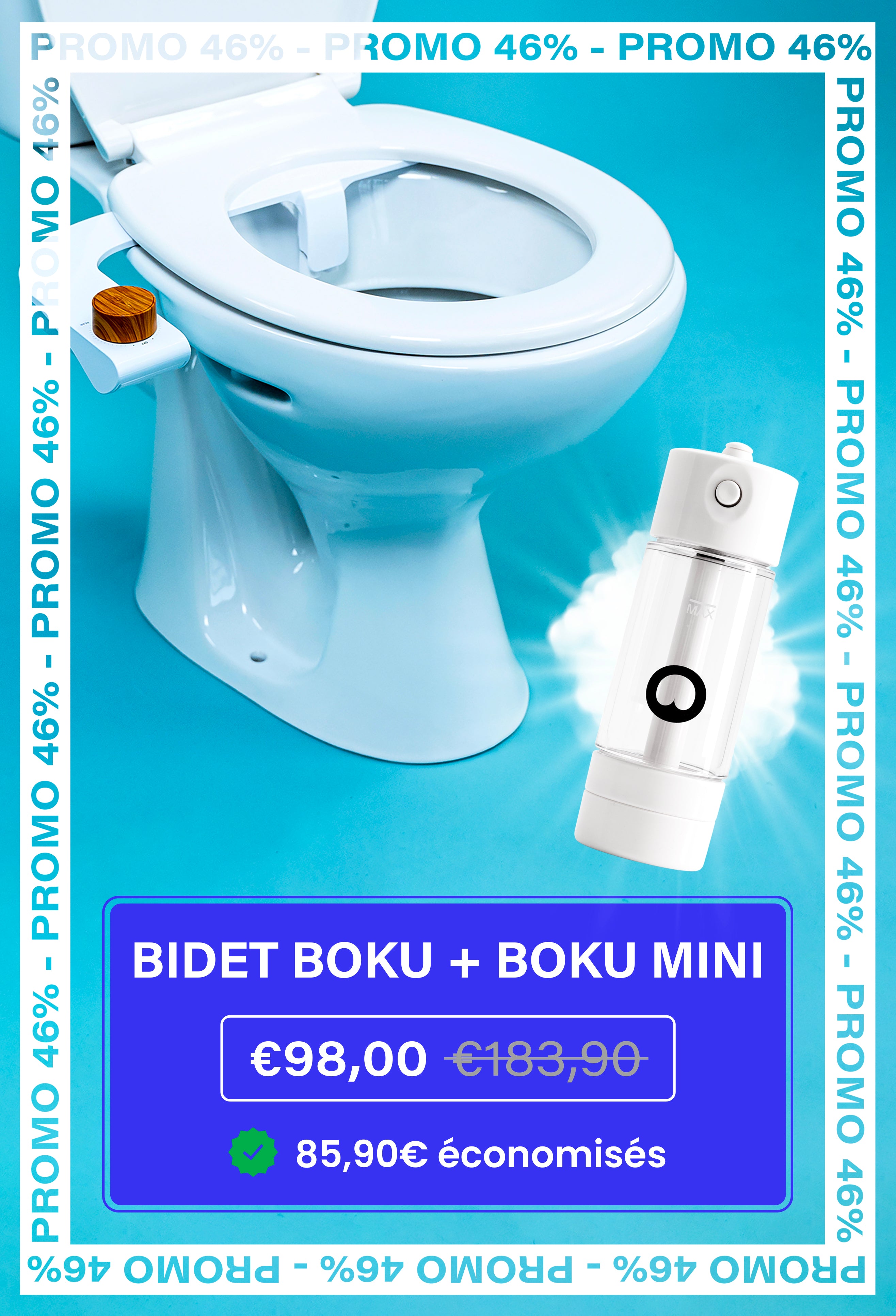 Bidet Boku , les toilettes japonaises à la française 