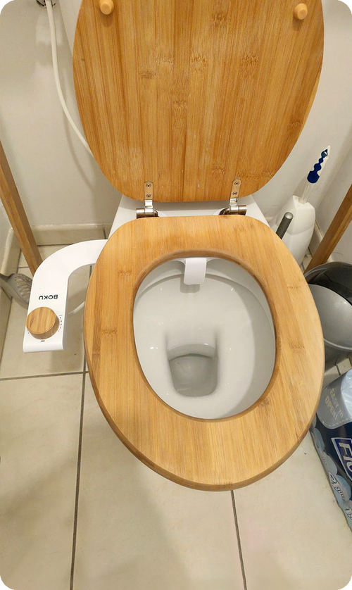 Abattant top wc chinois